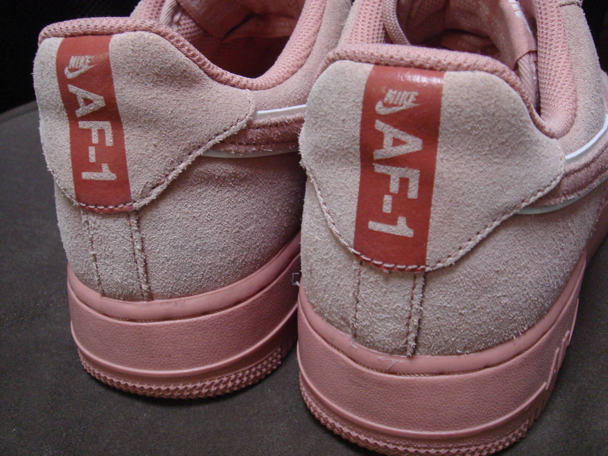 美品 限定 NIKE ナイキ AIR FORCE 1 スウェード ピンク 26㎝ US 8 エア 