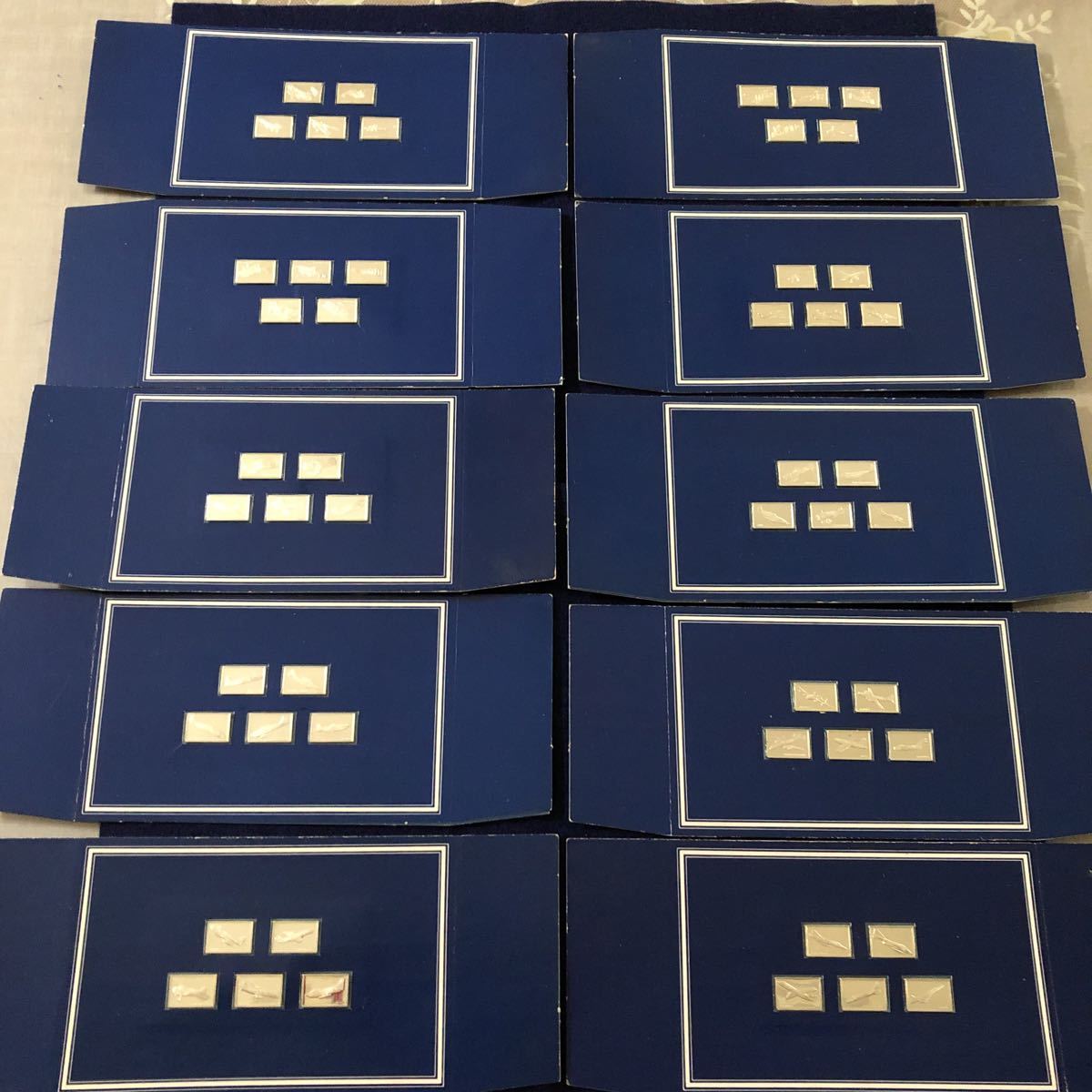 フランクリンミント社 世界の偉大なる飛行機 100枚セット フランクリン