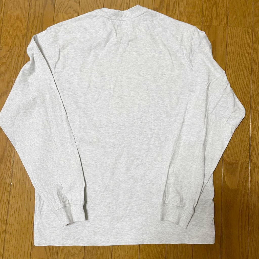 トップス Supreme Small Box Logo L/S Tee Ash Grey Supreme Small Box L/S Tee 