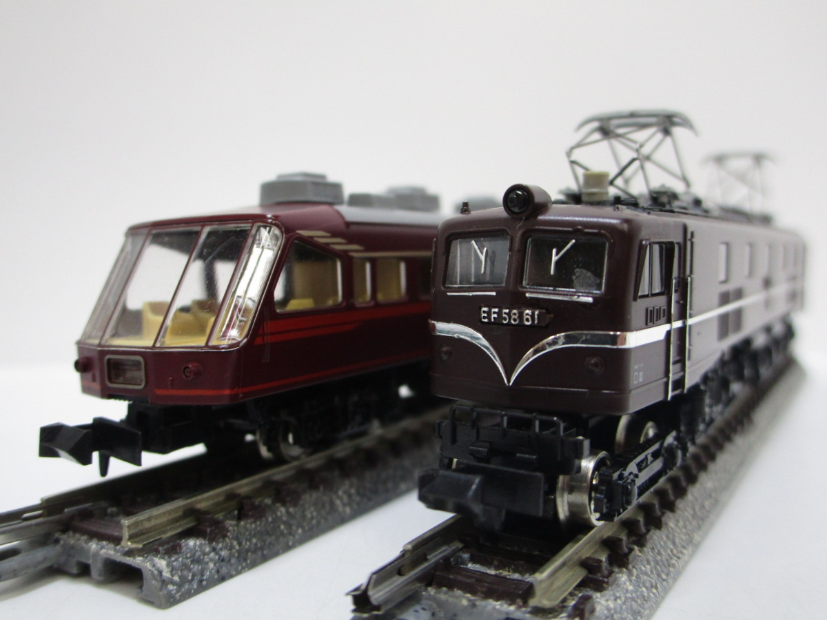 2A N_EL KATO カトー EF58 61+サロンエクスプレス東京 7両セット ※難有 