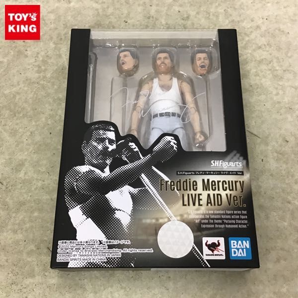 1円～ S.H.Figuarts フレディ・マーキュリー ライヴ・エイド Ver 