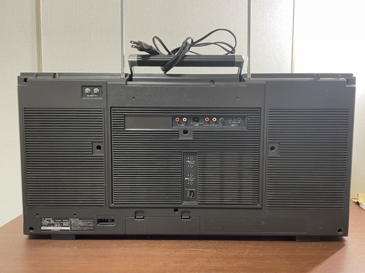 SHARP SEARCHER-W シャープ ラジカセ THE 昭和 - GF-888 昭和