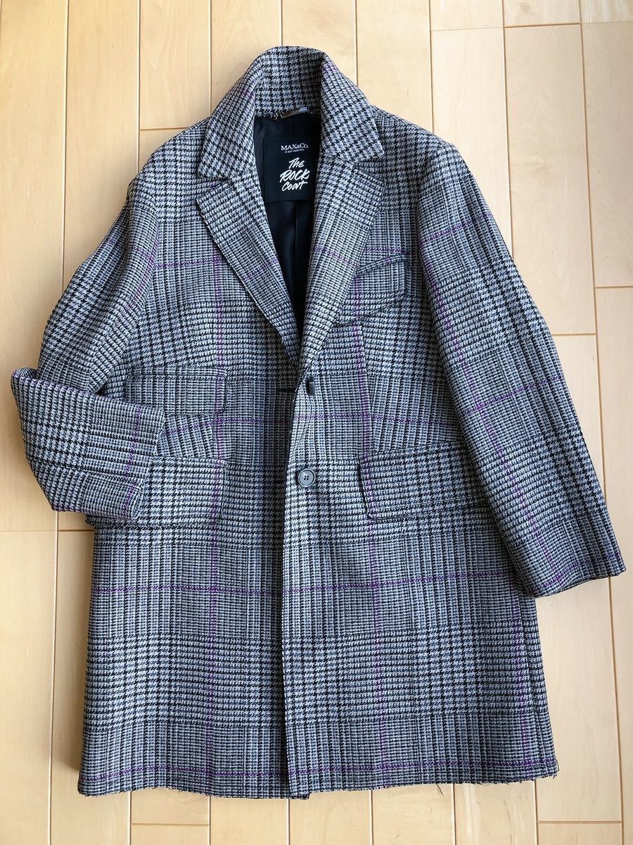 極美品】高級 Max&Co. マックスアンドコー チェスターコート IT42  