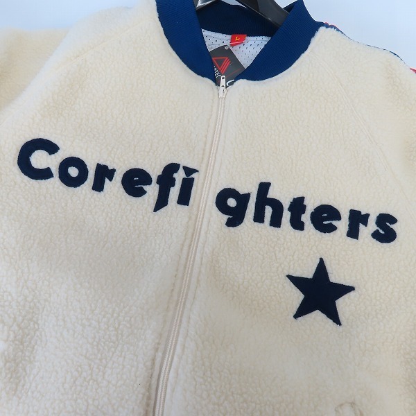 コアファイター coreFIGHTER ホワイト ジャケット アメリカン ☆未使用 