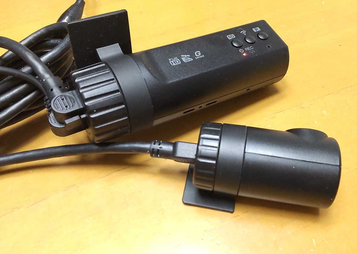 DRY-TW9100d WiFi機能搭載 前後200万画素 Full HD ノイズ対策済 リア