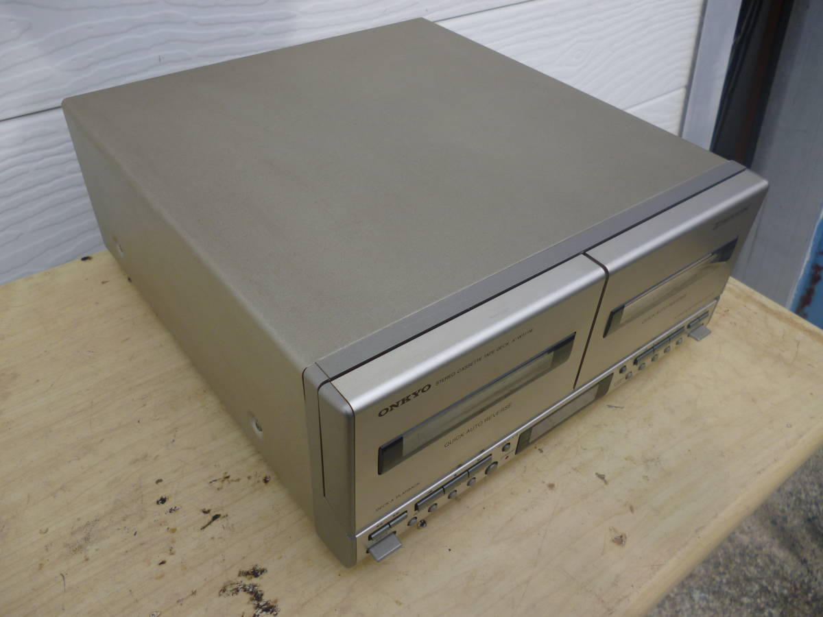 オンキョー・Wカセットデッキ・K‐W511M・美品・作動品 【公式通販】