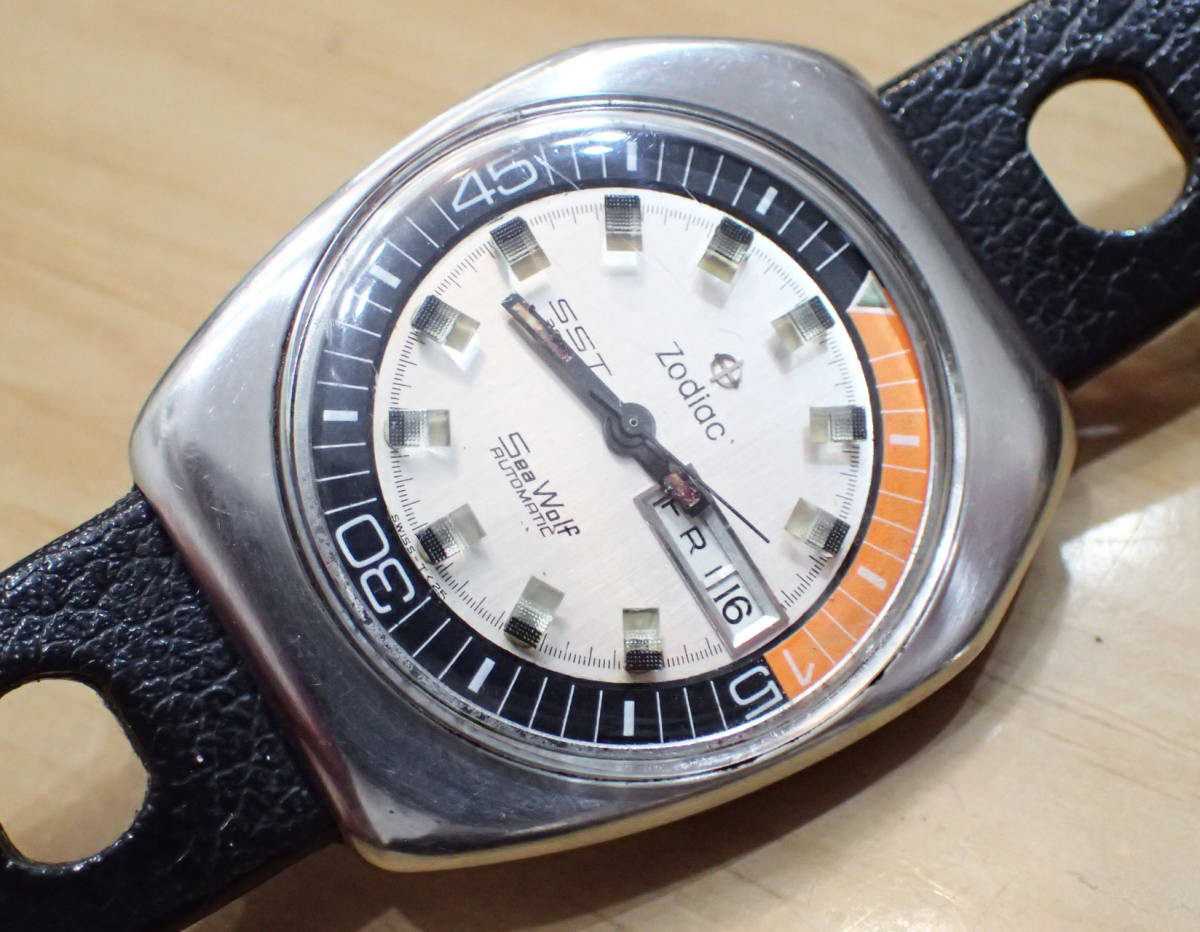 ゾディアック ZODIAC Sea Wolf スイス製 スーパーシーウルフ 