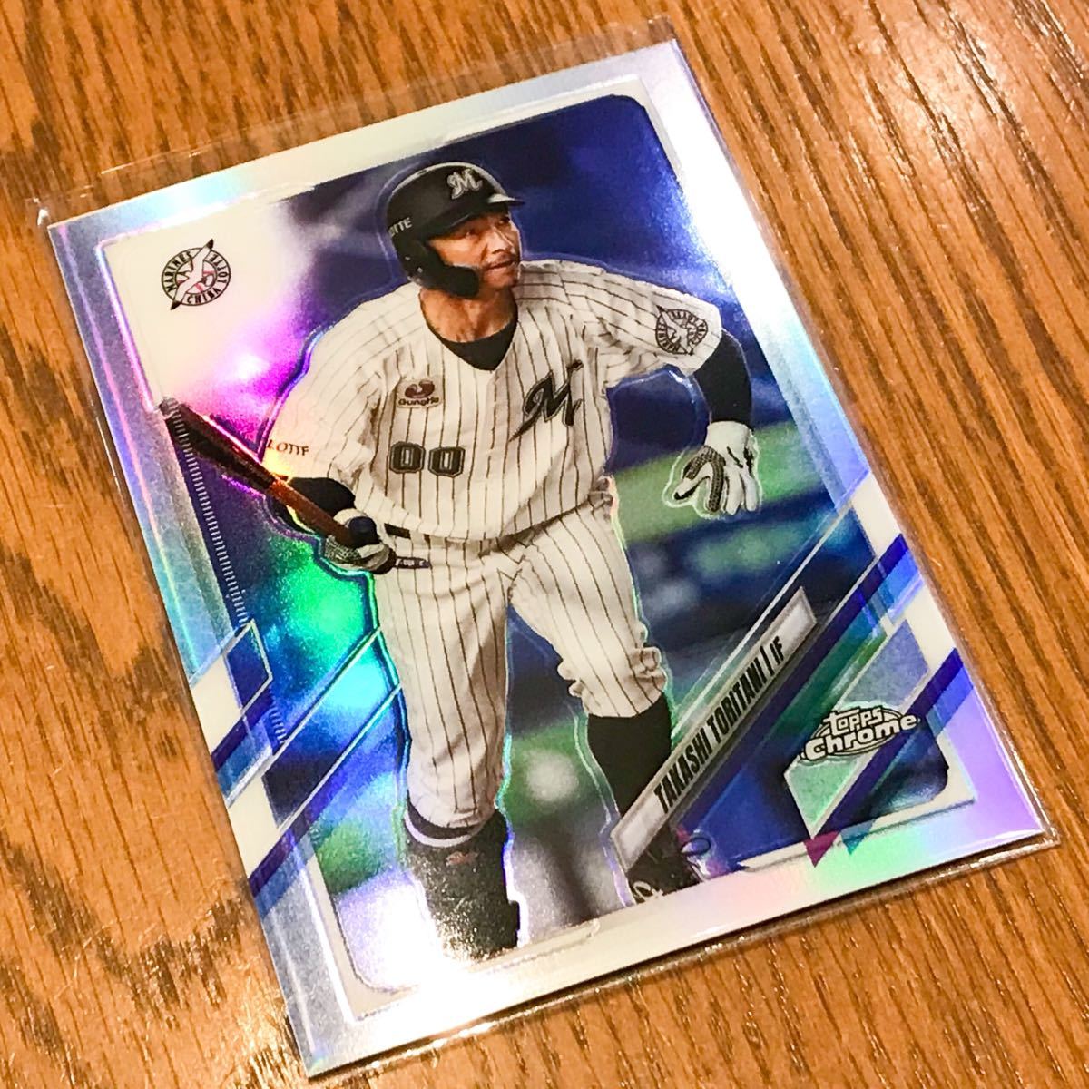 2021 TOPPS CHROME NPB TAKASHI TORITANI 鳥谷敬 リフラクターパラレル