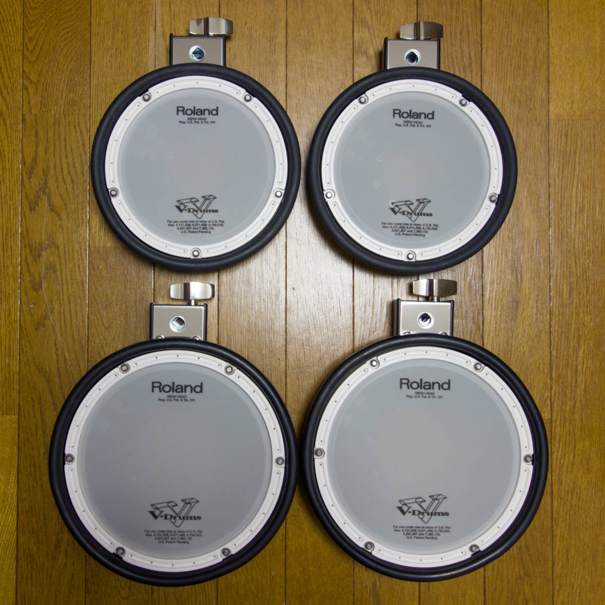 高品質，100%新品 Roland ローランド 電子ドラム用パッド PDX-8 2台 PDX-6 2台(電子ドラム)｜売買されたオークション情報、yahooの商品情報をアーカイブ公開 - オークファン 電子ドラム