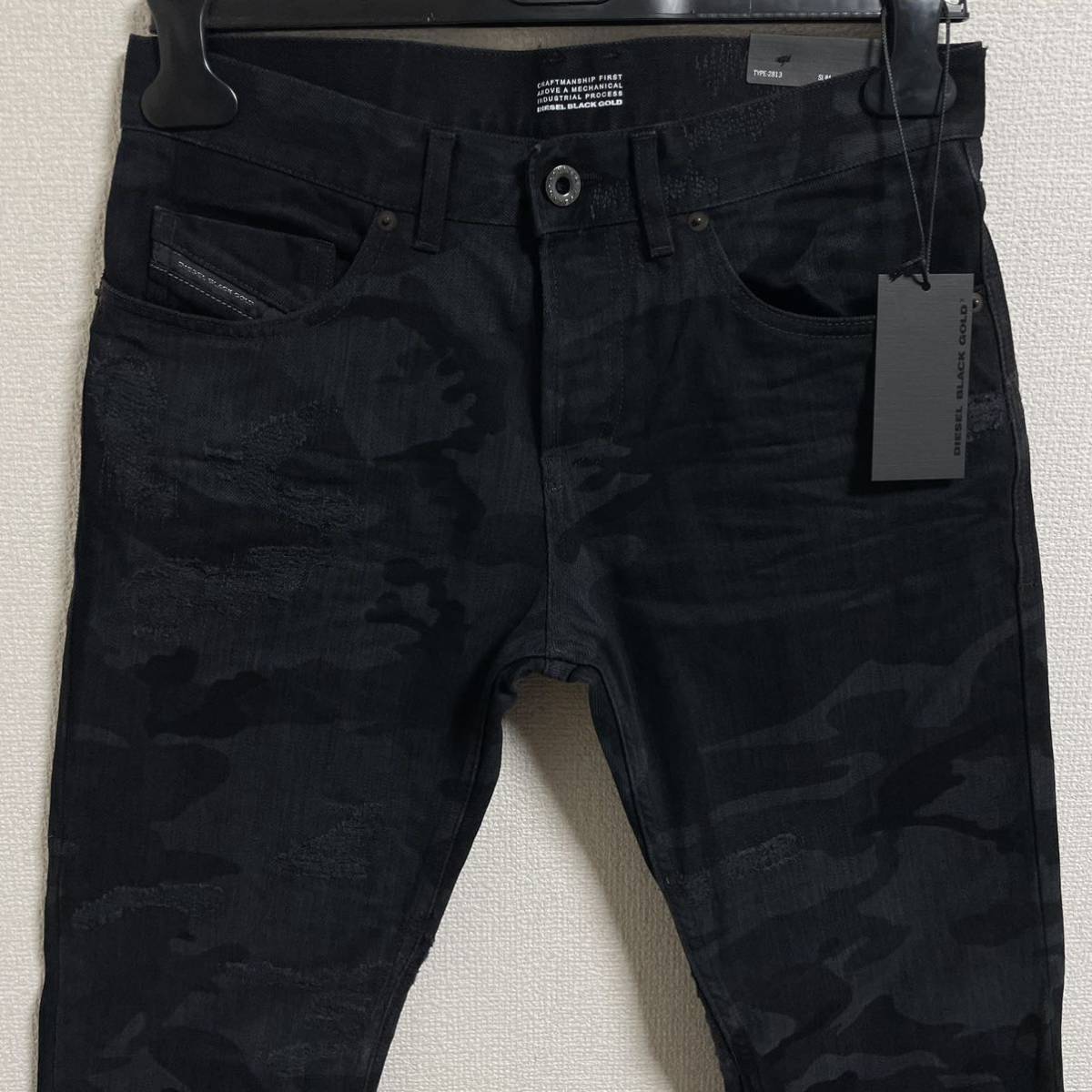 新品 未使用 タグ付き 人気☆定価52,920円 10dd DIESEL BLACK GOLD