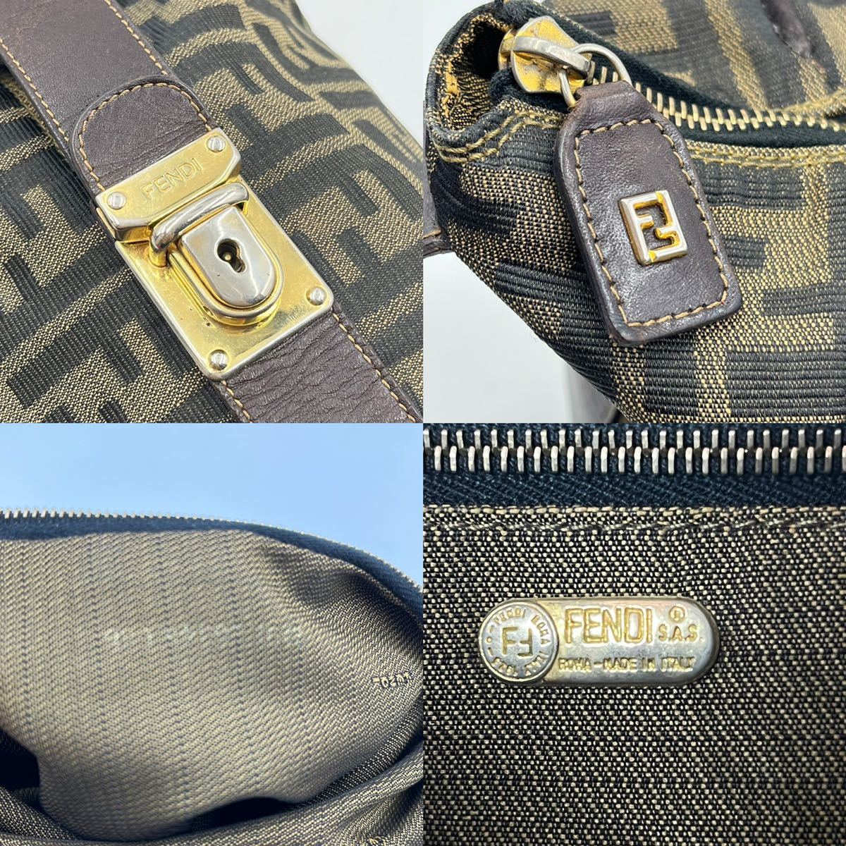 1円～【天下一品】FENDI フェンディ バニティー アクセサリーポーチ 