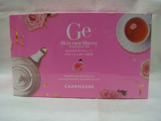 Geスキンケアシート チャームゾーン - CHARMZONE フレッシュローズ