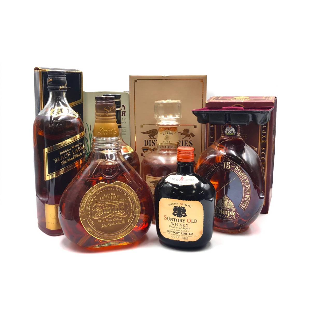 飲料・酒 マ*ん様 未開栓 ウイスキー セット シーバス ディンプル