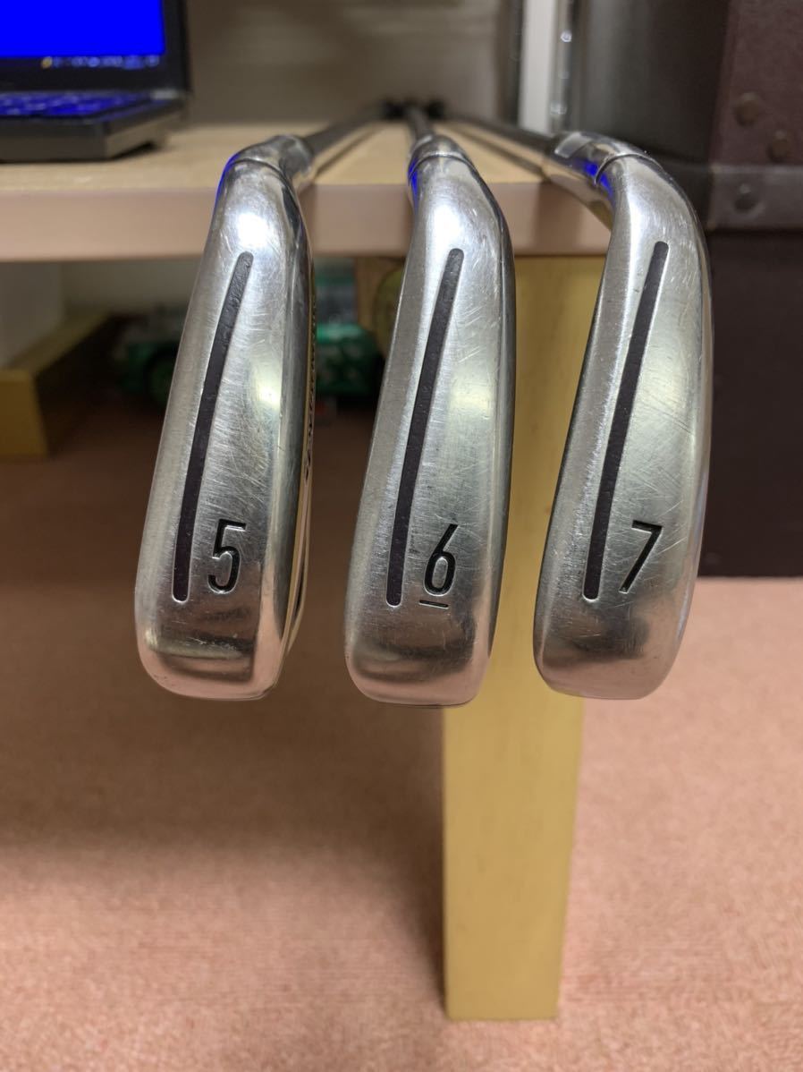 日本正規店購入 美品】中古(6本)テーラーメイド M5 アイアン 2019