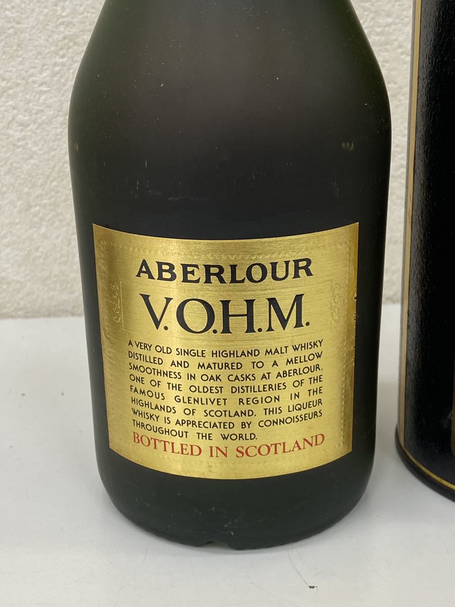 古酒 ABERLOUR V.O.H.M.12年 スコッチウイスキー 43% 75CL 12年