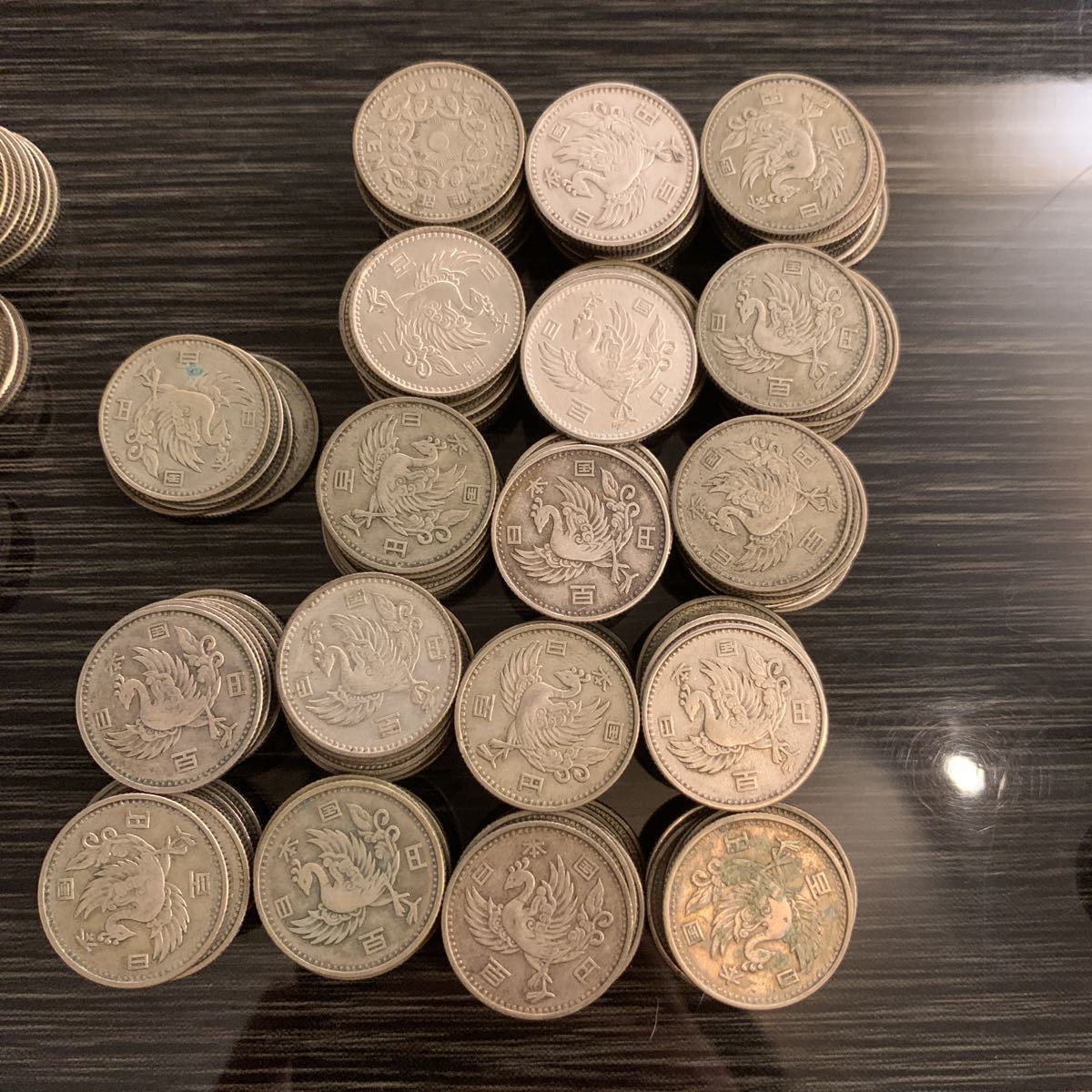 100円銀貨 東京オリンピック 銀貨 稲穂 鳳凰 100円 1000円銀貨 古銭 百 