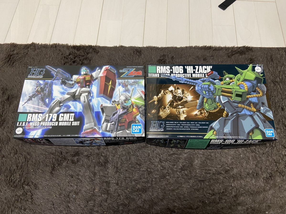 人気SALE，定番 未組立 HGUC ジムⅡ ハイザック 2体セット ガンプラ Zガンダム 未組立(機動戦士ガンダム)｜売買されたオークション情報、yahooの商品情報をアーカイブ公開 - オークファン 機動戦士ガンダム