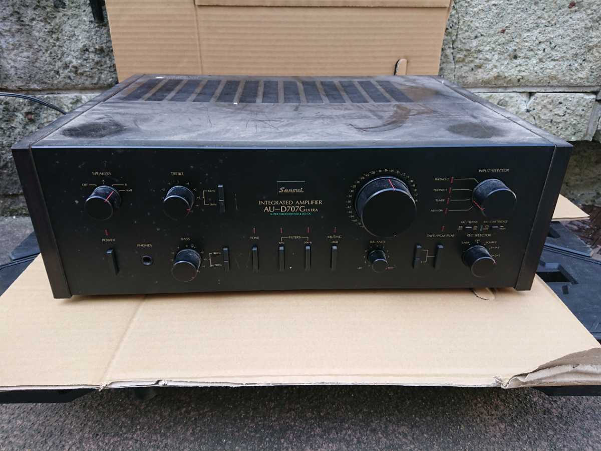 ☆1スタ☆ SANSUI サンスイ AU-D707G EXTRA プリメインアンプ