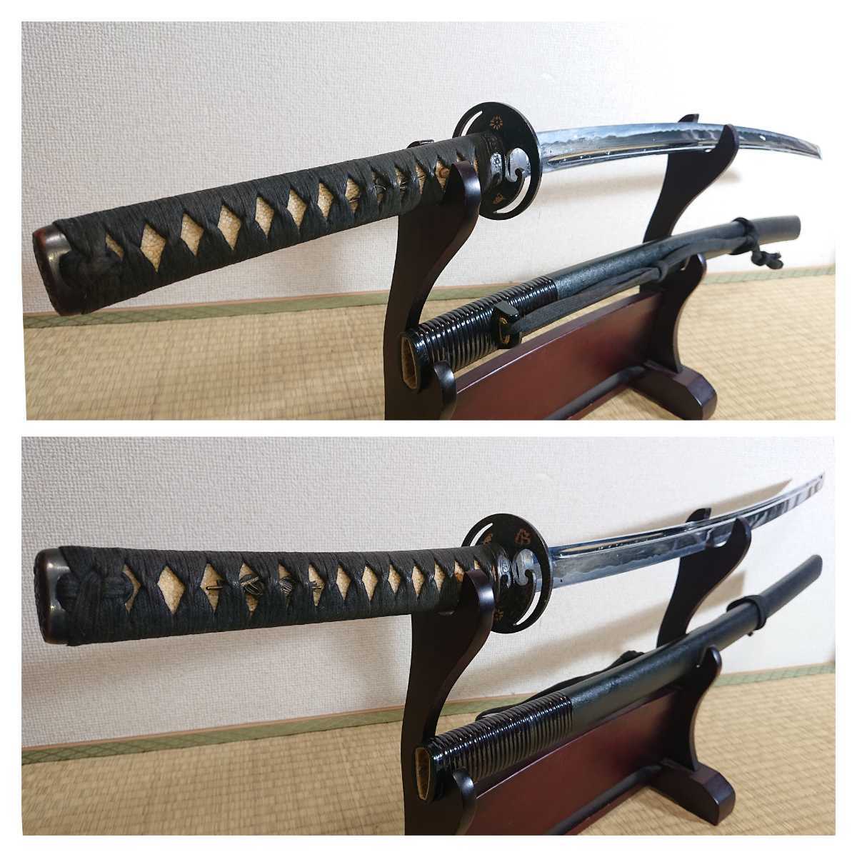 妖刀 最高級 居合刀 模擬刀 妖刀 村正「藤原朝臣村正」超薄刃 藤巻鞘
