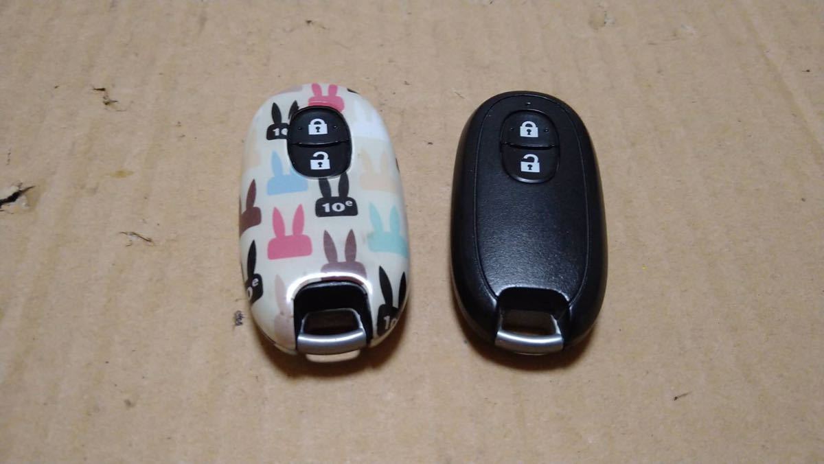 HE22S スズキ ラパン 10thアニバーサリー 純正 スマートキー キーレス 