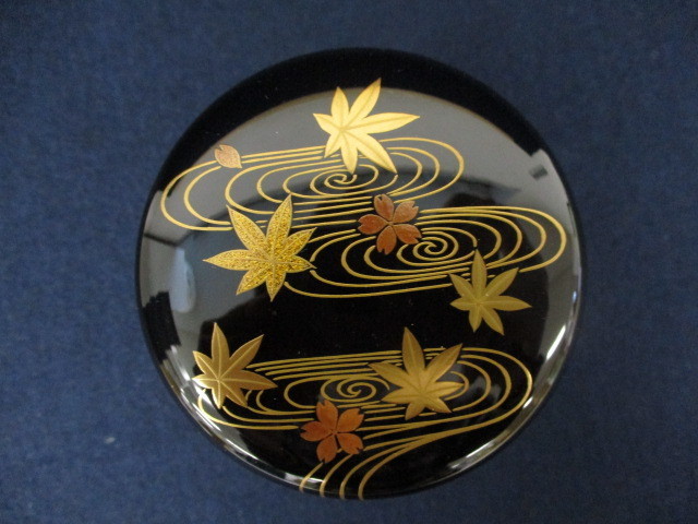 茶道具　漆塗　草渦蒔絵　棗　堀内宗完(兼中斎)極め箱　V　9499 2026年最新Yahoo!オークション -宗完の中古品・新品・未使用品一覧