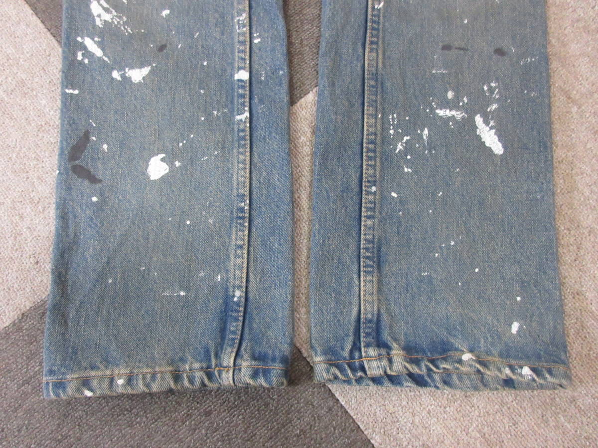 Helmut Lang ペイントデニム サイズ28 HELMUT LANG(ヘルムートラング) ペイントデニムパンツ インディゴ