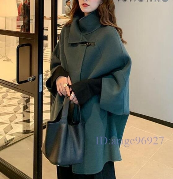 レディース ポンチョコート エレガント マント チェスターコート 無地 体型カバー Lサイズ 売買されたオークション情報 Yahooの商品情報をアーカイブ公開 オークファン Aucfan Com