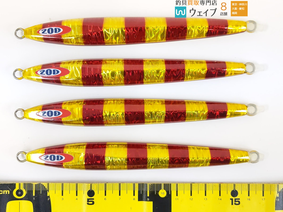 ジャッカル アンチョビメタル 160g・ジャッカル アンチョビメタル 200g 等 30個 美品 アンチョビメタル 160g ジャッカル ルアー・フライ卸売り 3本セット グローなし4個まで