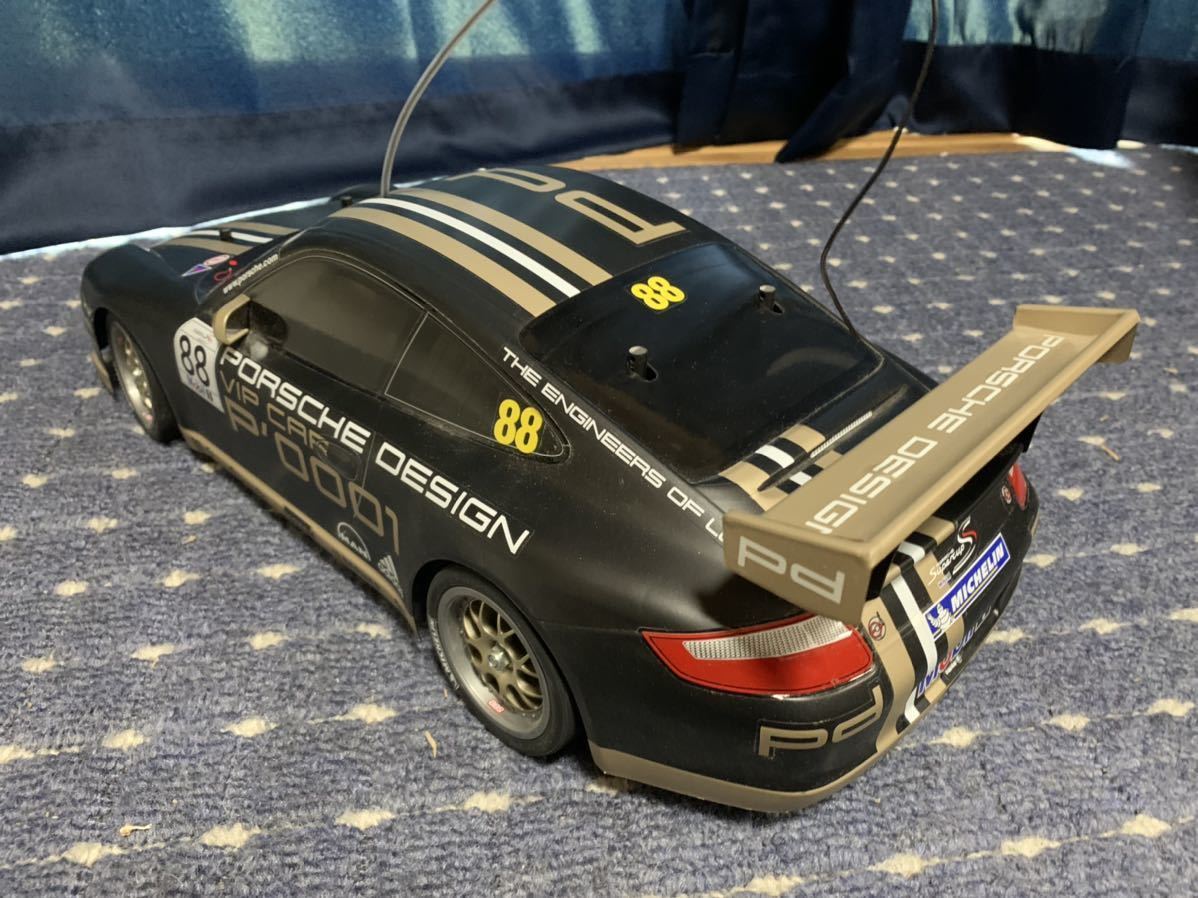 タミヤ 1/10 PORSCHE 911 GT3 CUP VIP 2007 TT-01 TYPE-E XB仕様