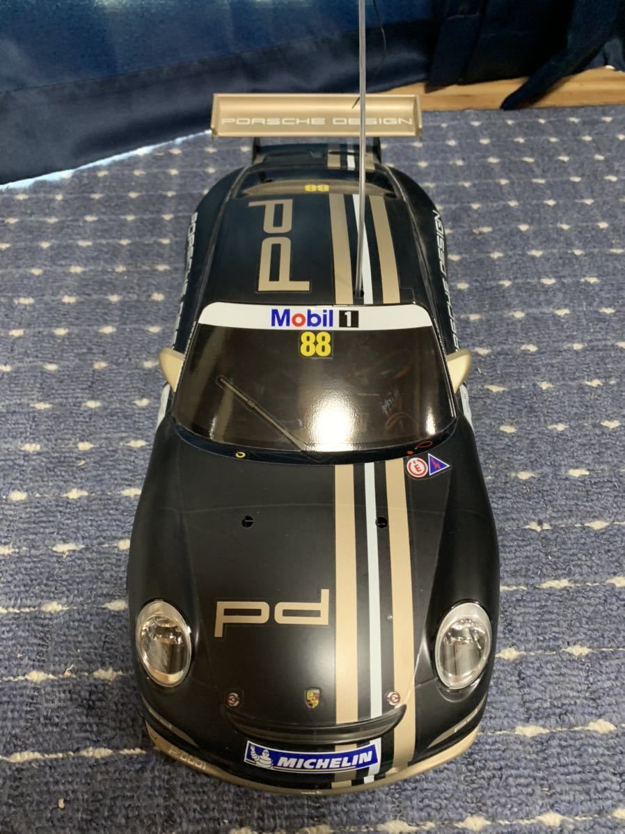 タミヤ 1/10 PORSCHE 911 GT3 CUP VIP 2007 TT-01 TYPE-E XB仕様