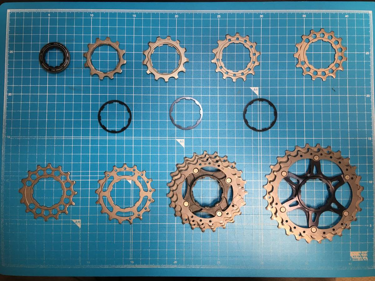 shimano dura-ace CS-R9100 12-28 スプロケット Shimano CS-R9100