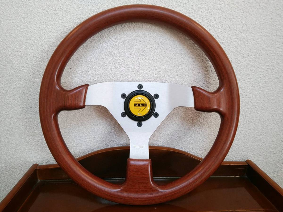 美品！貴重な廃盤つや消しモデル！ MOMO 「VELOCE WOOD」モモ 