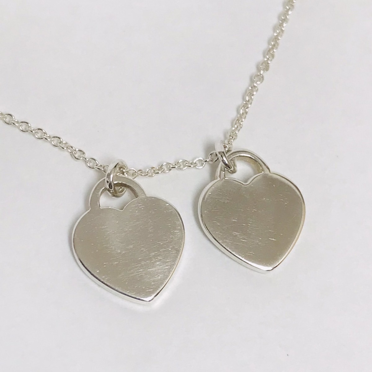 ▽▽TIFFANY&Co. ティファニー リターン トゥ ブルー ダブル ハート