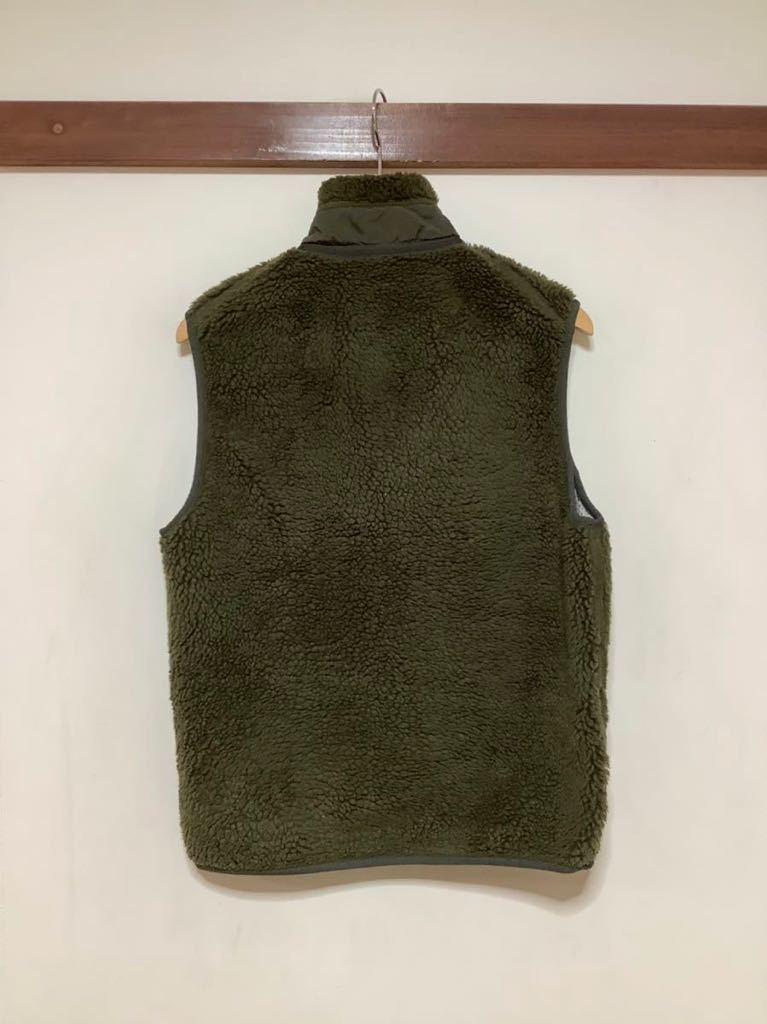 USA製 Patagonia パタゴニア レトロX フリースベスト S オリーブ 