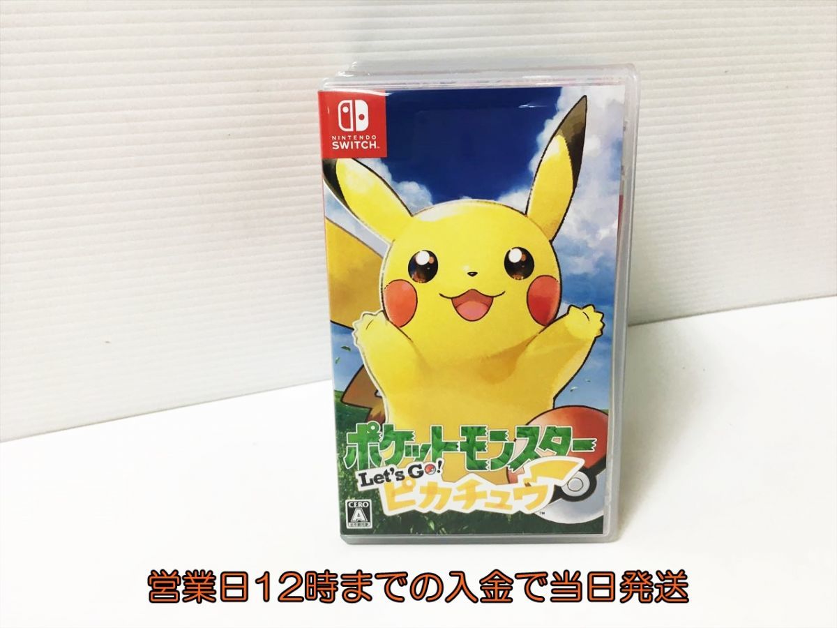 Switch ポケットモンスター Let's Go! ピカチュウ ゲームソフト 状態
