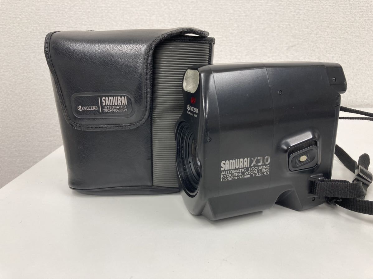 サムライ KYOCERA SAMURAI X3.0 京セラ フィルムカメラ SAMURAI X3.0