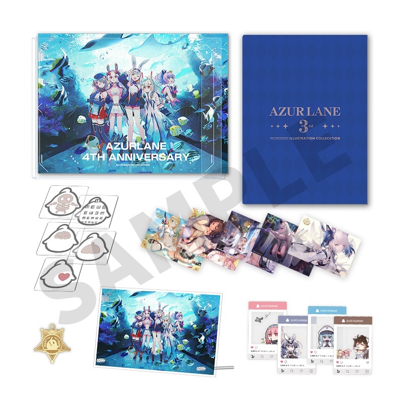 アズールレーン 1,2,3周年 アニバーサリー画集 アズレン Yostar 新品未開封】Yostar OFFICIAL SHOP アズールレーン 受注商品 アズレン