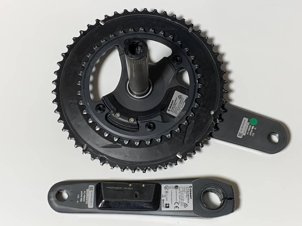 GIANT POWER PRO パワーメーター FC-R8000 170mm 52-36T 送料740円 