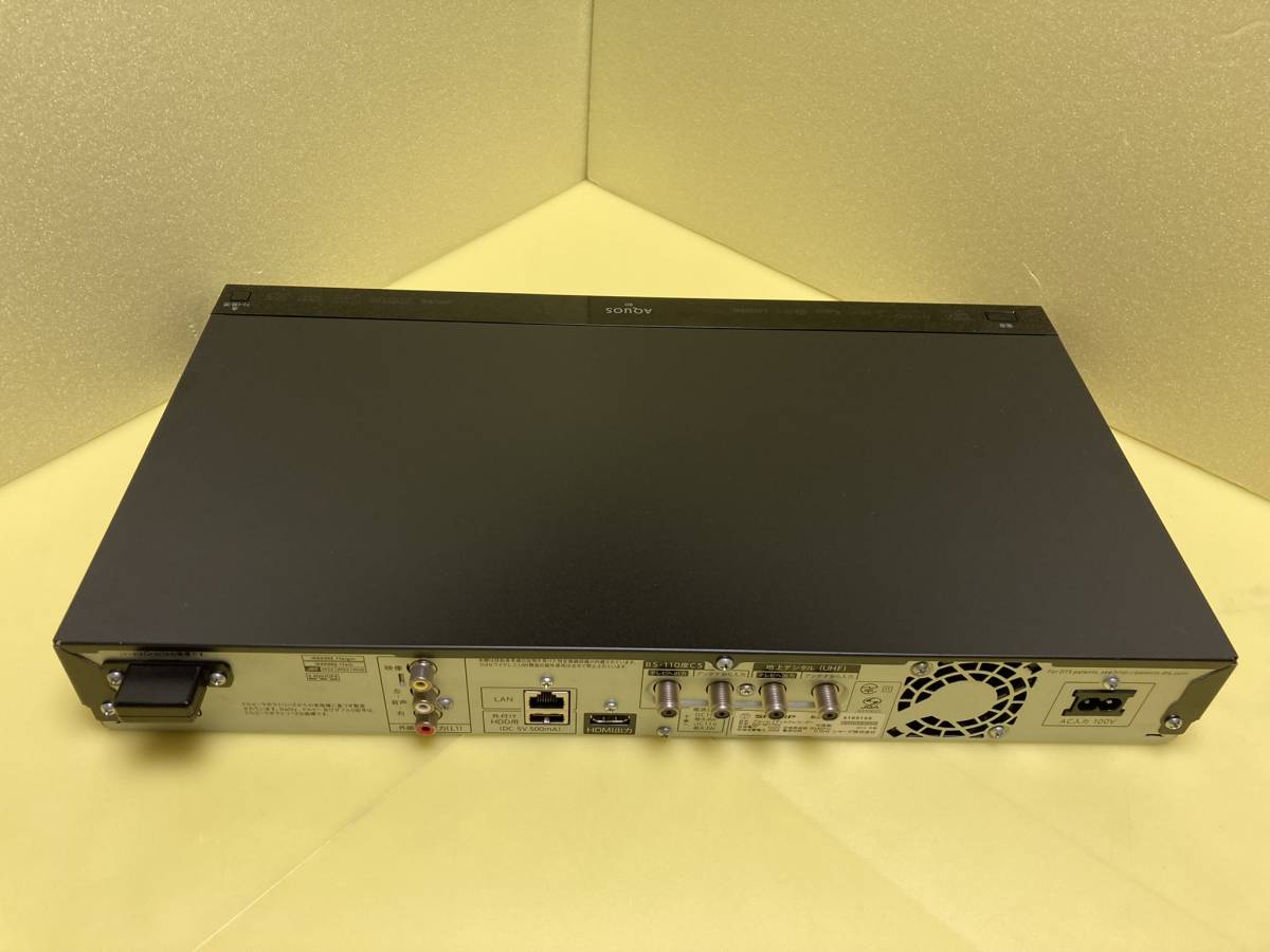 スワン】 SHARP BD-W1700 ブルーレイレコーダー シャープ AQUOS
