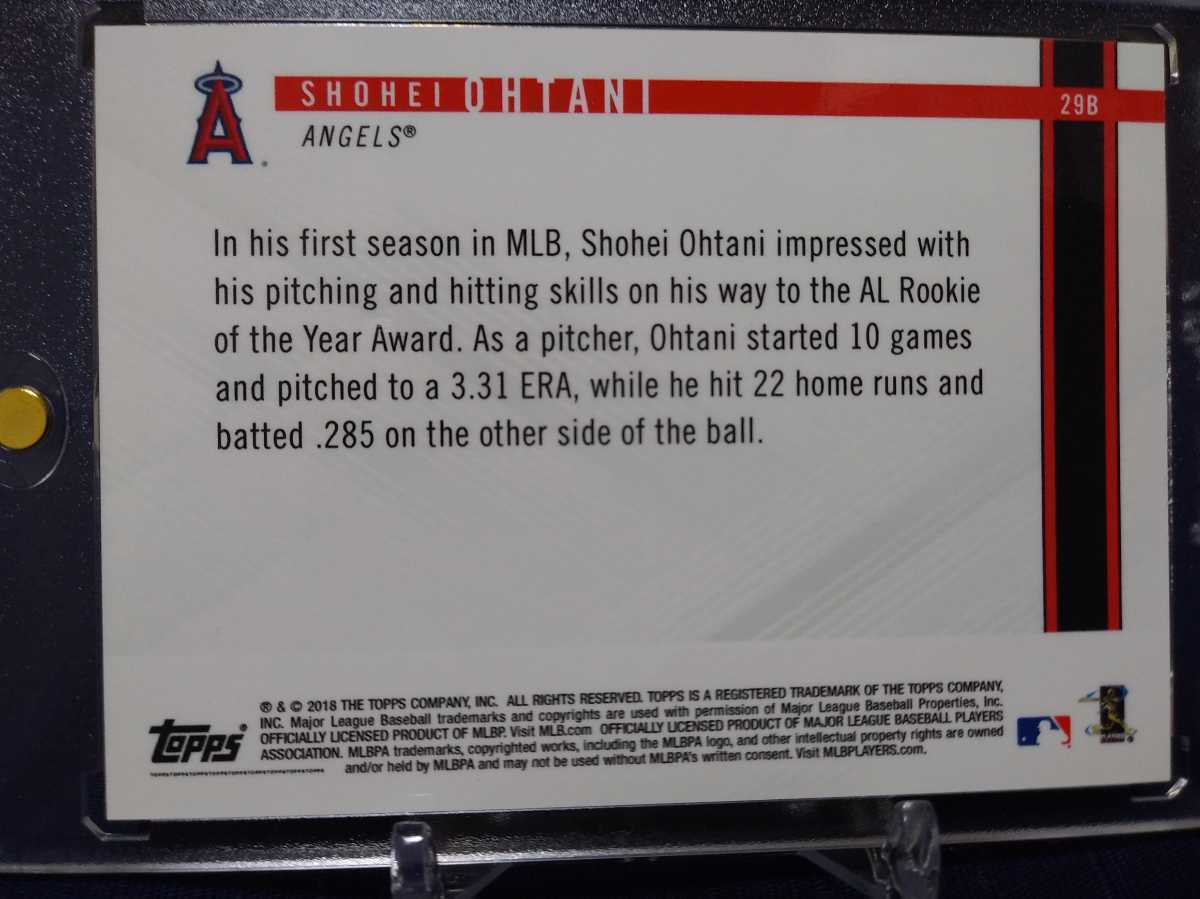 25枚限定】2018/大谷翔平/Topps/RC/ルーキーカード/#29B/プリント 