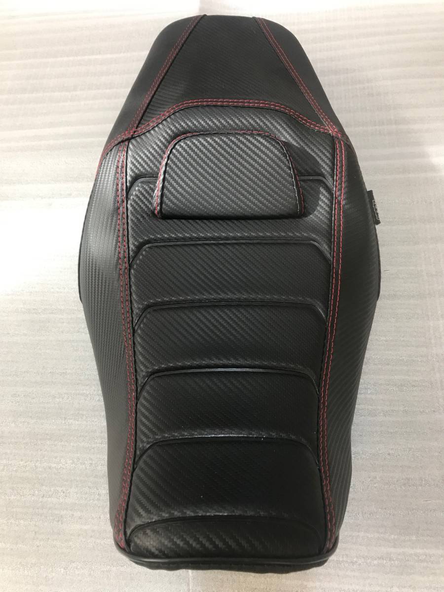 グロム バイクシート 黒 赤いステッチ グロム | 安い商品を通販サイト
