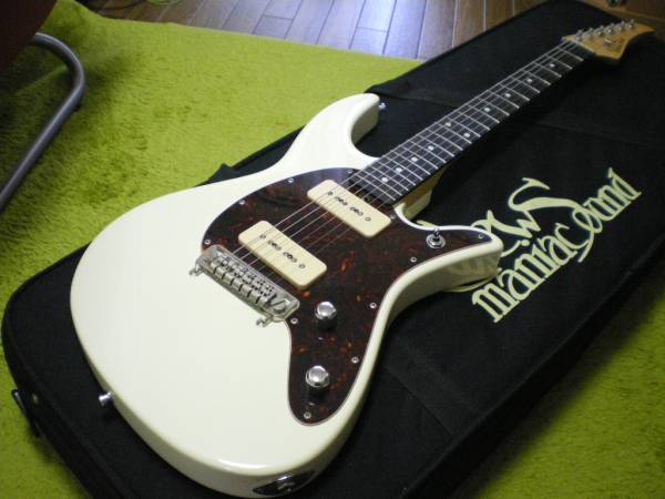 ギター Crews Maniac Sound Dove Master P-90 W ◇激レア! Crews Maniac Sound Dove Masterクルーズダブマスター(本体