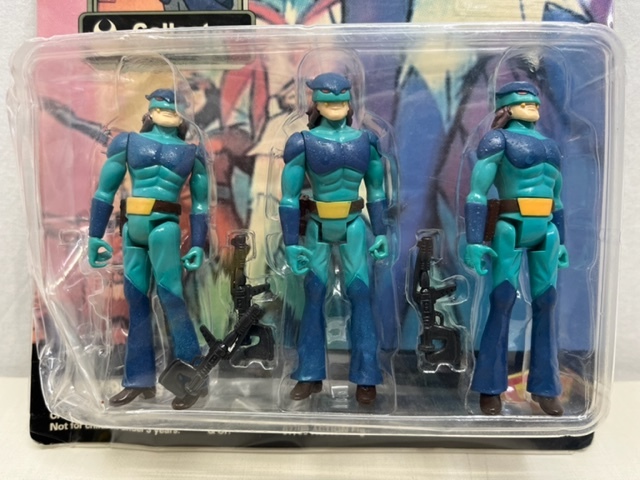 科学忍者隊 ガッチャマン ギャラクター隊員 フィギュア 3体セット 未