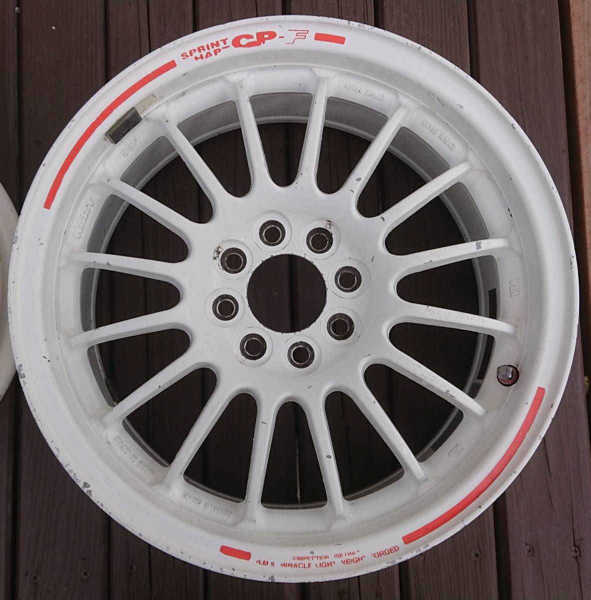 ◇SPRINT HART / SSR CP-F◇6.5J x 15 +45 PCD100 8H(4H)◇2本セット 