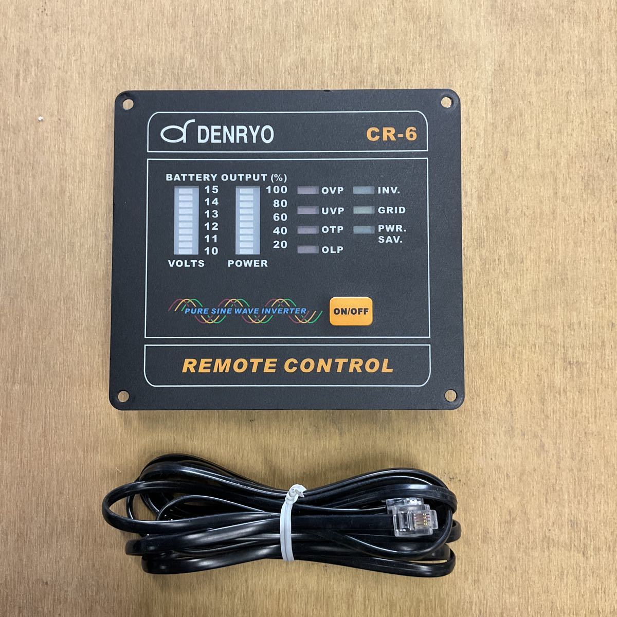 2026，新品 Denryo CR6 12V 電菱 デンリョウ インバーターリモコン(12V用)｜売買されたオークション情報、yahooの商品情報をアーカイブ公開 - オークファン 12V用