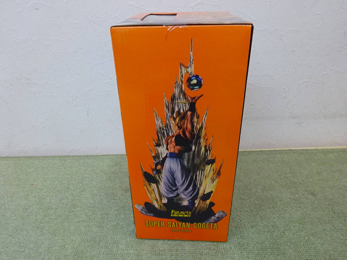 (Q22-84) 未開封品 フィギュアーツZERO ドラゴンボール［超激戦］スーパーサイヤ人ゴジータ -復活のフュージョン- フィギュア バンダイ 