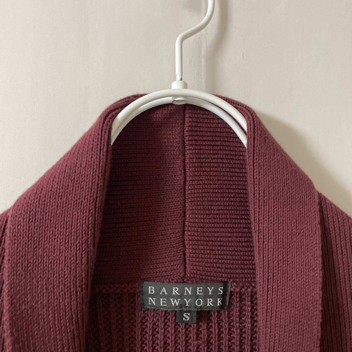 BARNEYS NEWYORK size S バーニーズニューヨーク a ショールカラー