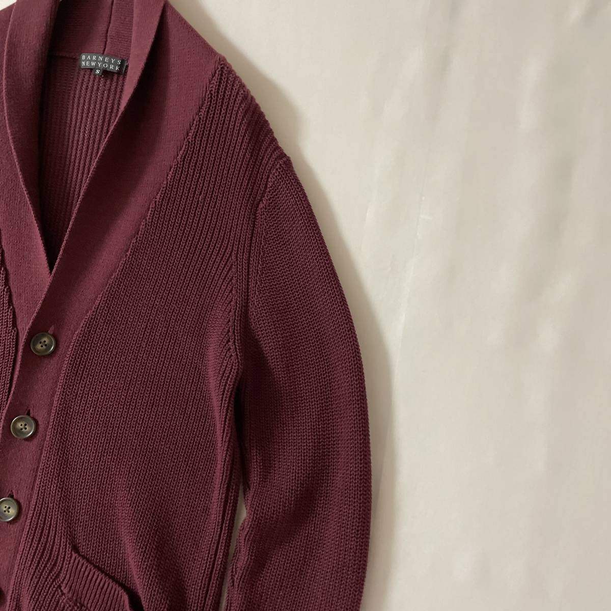 BARNEYS NEWYORK size S バーニーズニューヨーク a ショールカラー