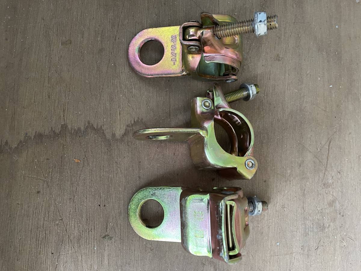 ｂ１８ リングクランプ 吊りクランプ 単管パイプ用 親綱用 安全帯用フック掛け ワンツースリー 15個セット 送料着払い 足場台 足場板 売買されたオークション情報 Yahooの商品情報をアーカイブ公開 オークファン Aucfan Com