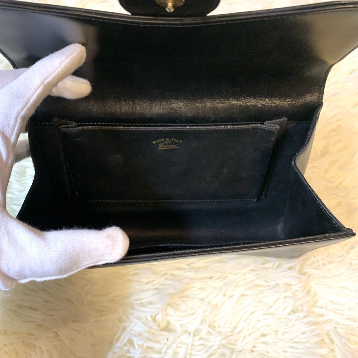 幻の逸品】美品 GUCCI グッチ OLD GUCCI オールドグッチ インター